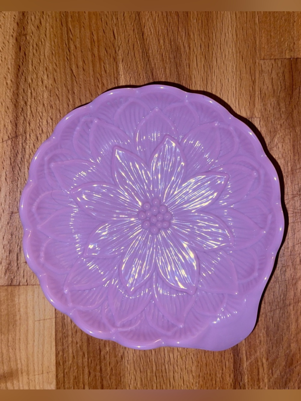 The Pioneer Woman Lilac Floral Plastic Spoon Rest